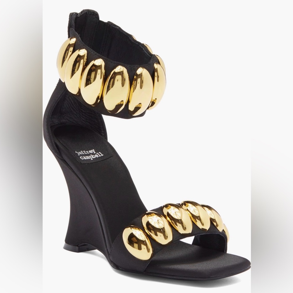 Shuri Ankle Cuff Wedge Sandal